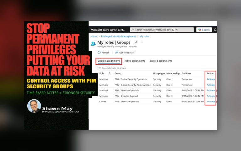 How to implement privileged time-based access controls.
