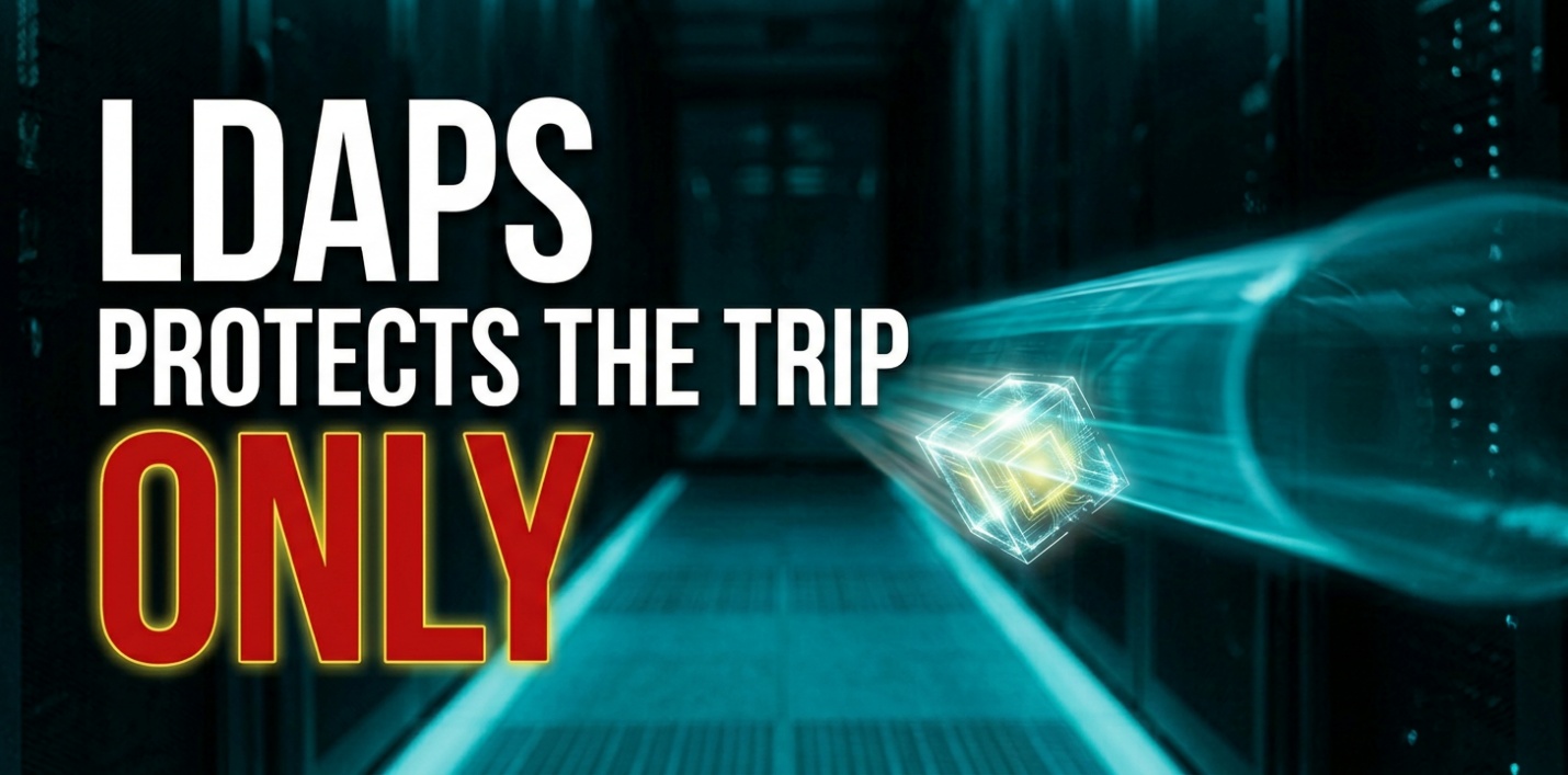 a sealed tunnel only protects the trip, not who's talking