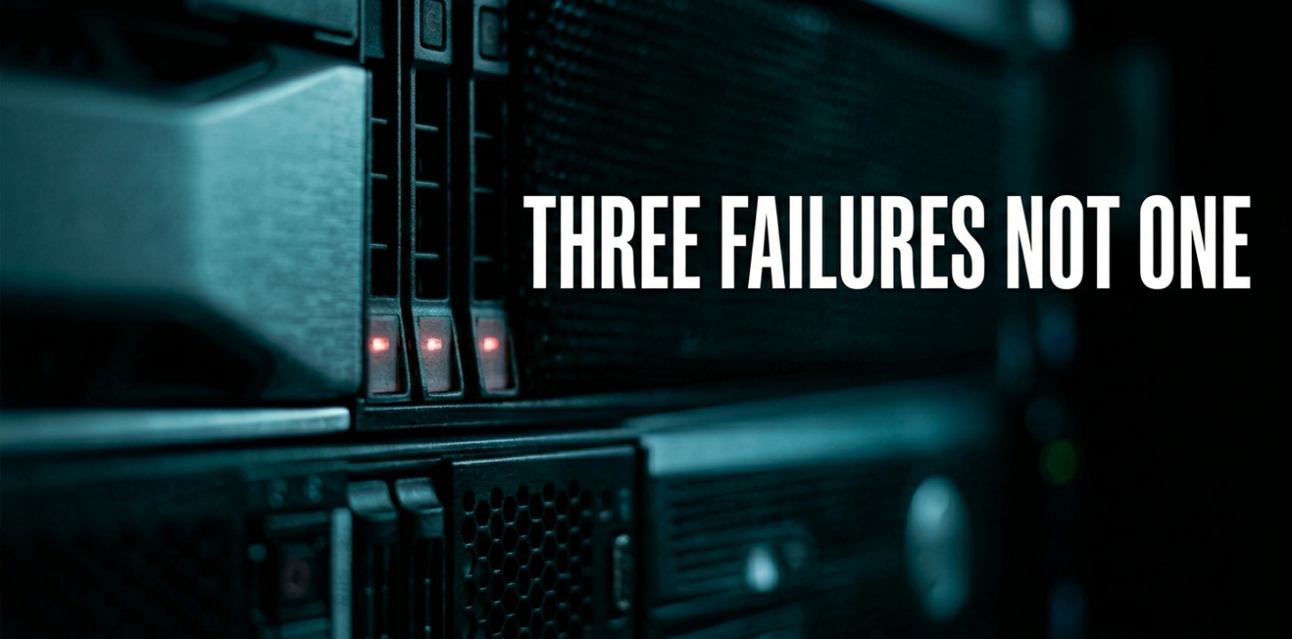 A, B & C - 3 Failures