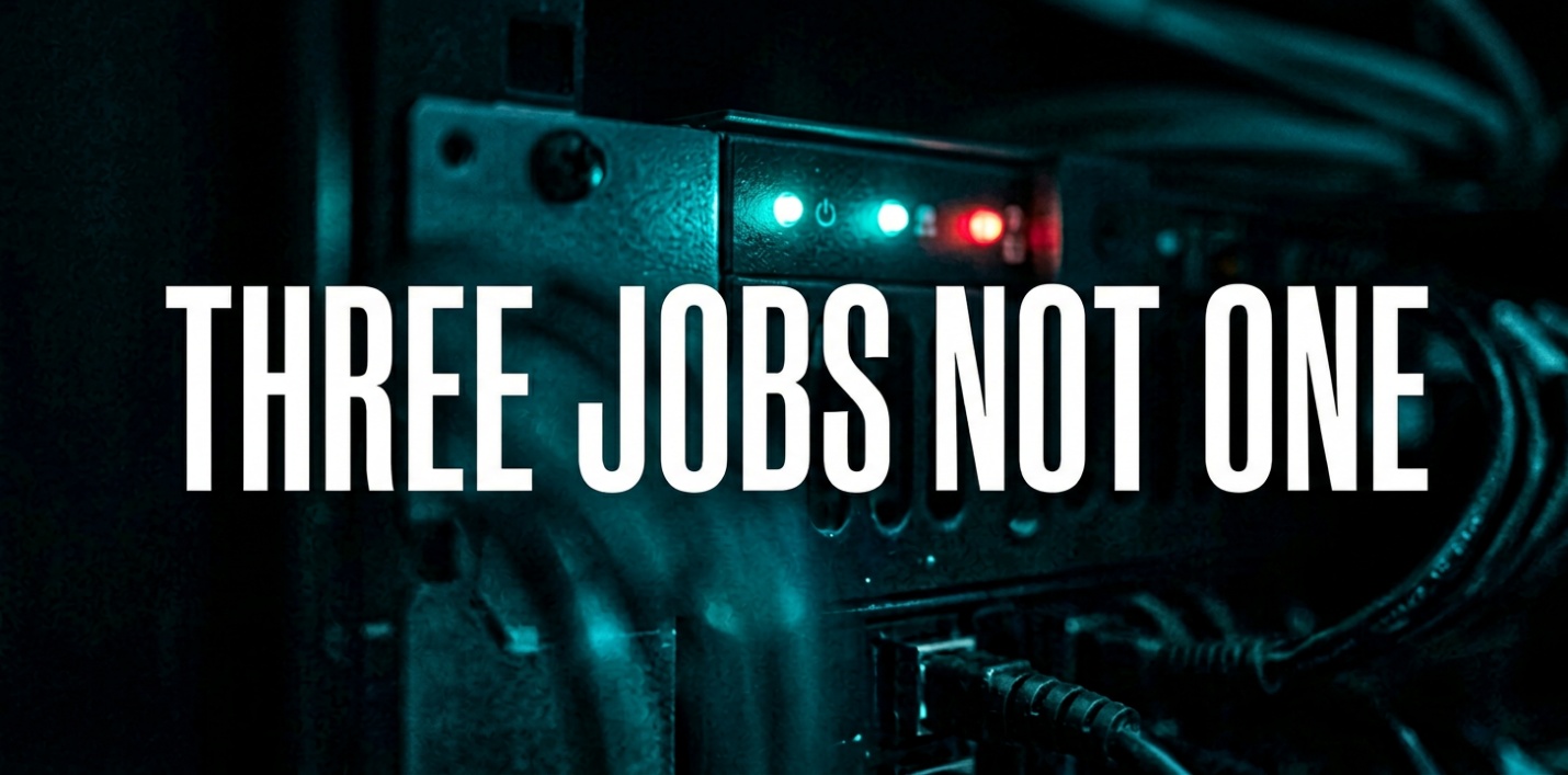 Three-job breakdown (A/B/C)