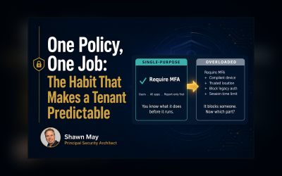 One Policy, One Job: The Habit That Makes a Tenant Predictable