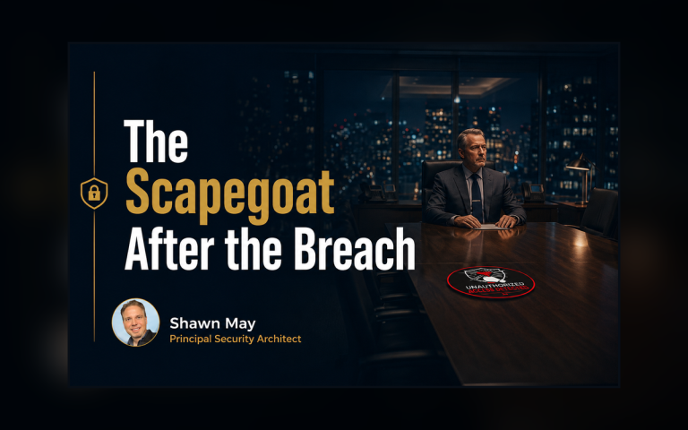 The Scapegoat After the Breach