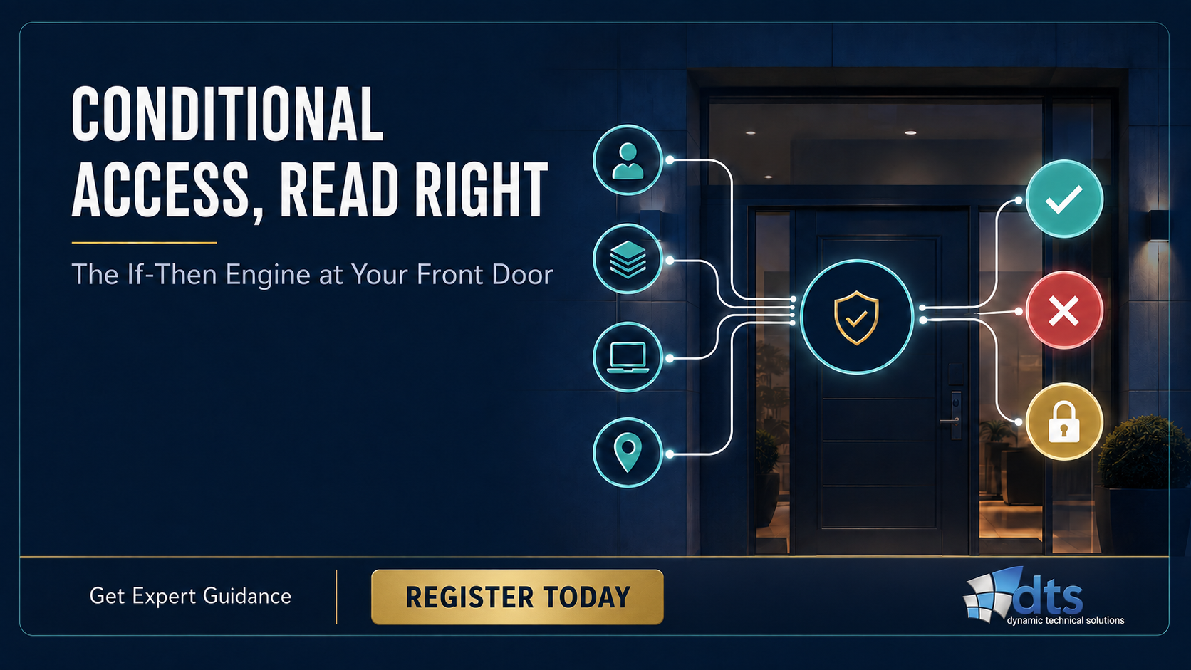 Conditional Access, Read Right: The If-Then Engine at Your Front Door - Register for the Conditional Access Introductory Lecture